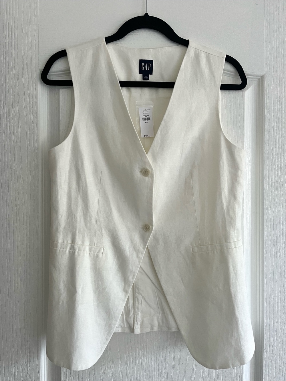 Linen Vest Top